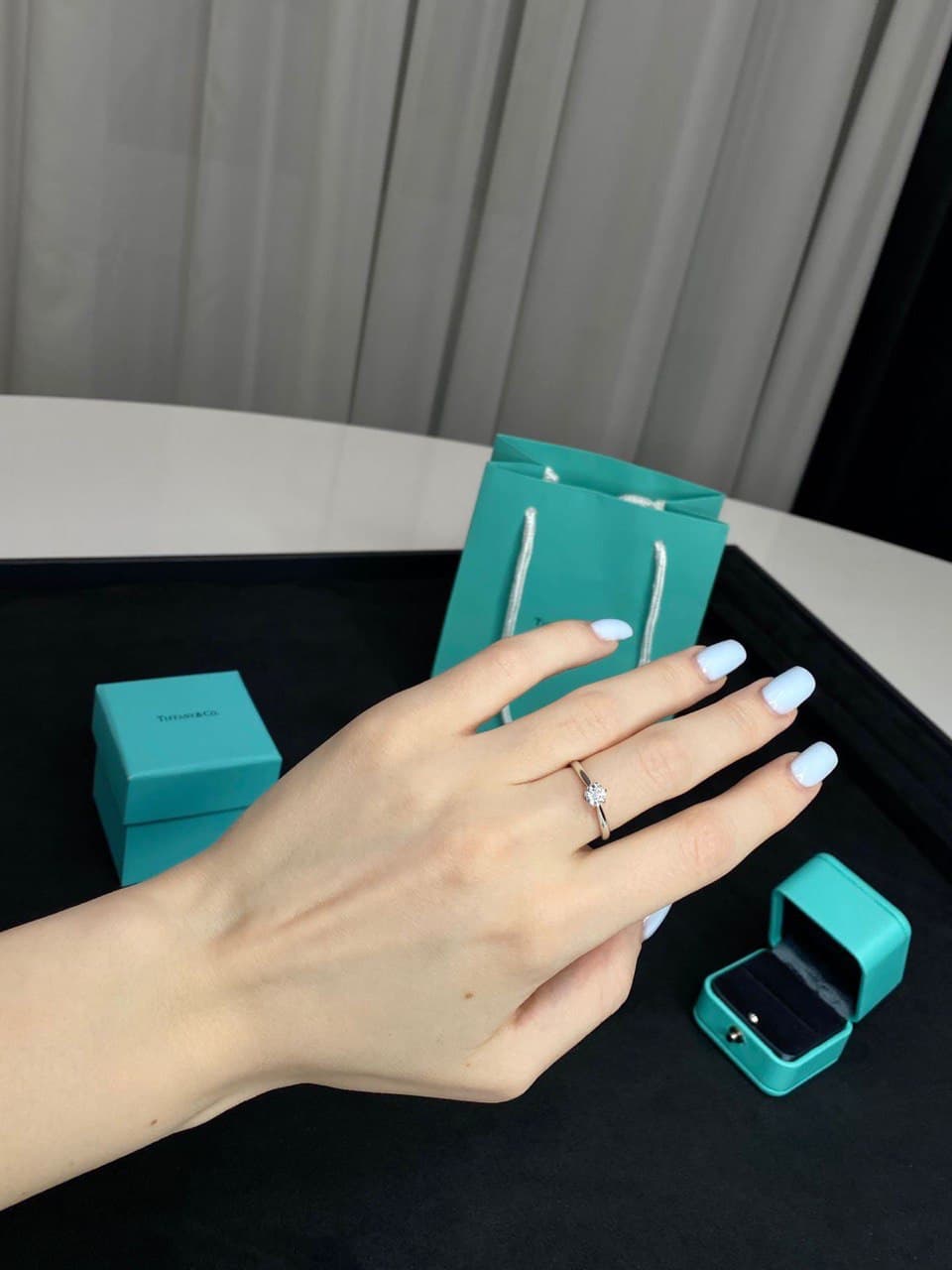 Кольцо Tiffany 0,50ct 3