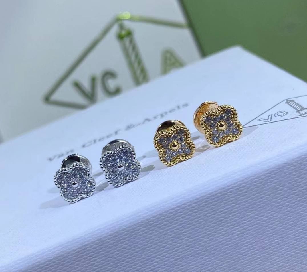Серьги Van Cleef Alhambra