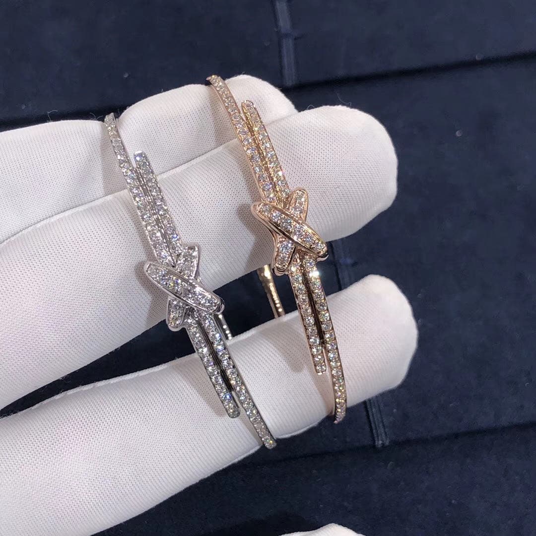 Браслет Chaumet Premiers Liens розовое золото, бриллианты 6