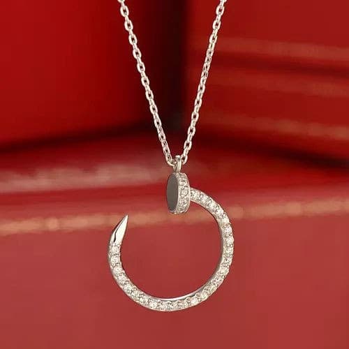 Колье Cartier Juste un Clou, белое золото 585 пробы 2