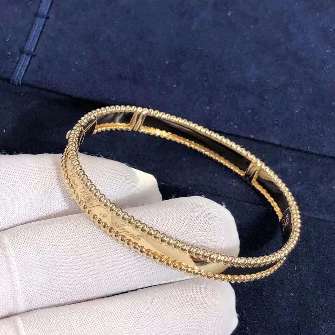Браслет Van Cleef & Arpels Perlée желтое золото 5
