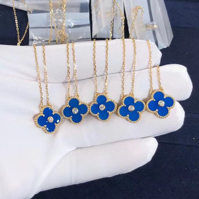Подвеска Van Cleef & Arpels Vintage Alhambra желтое золото, бриллиант 5