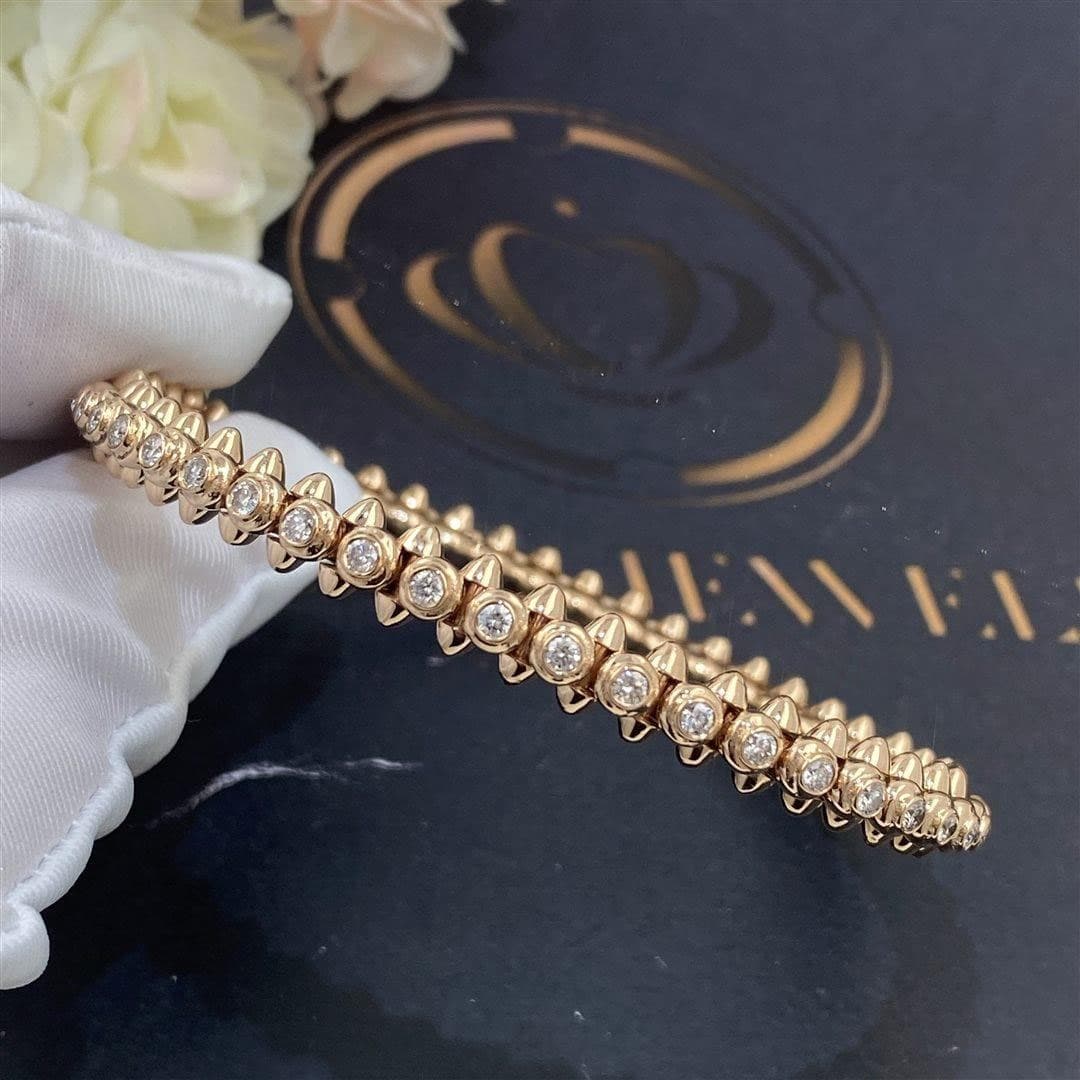 Браслет Cartier Clash De Cartier. Розовое золото, 1,51ct 2