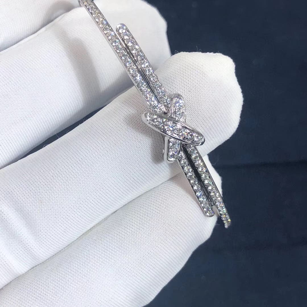 Браслет Chaumet Jeux De Liens белое золото, бриллианты 8