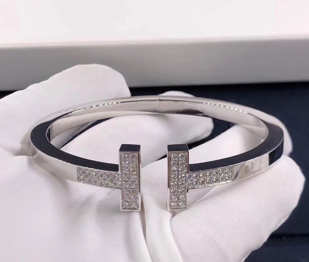 Браслет Tiffany & Co T Square 0,74 ct