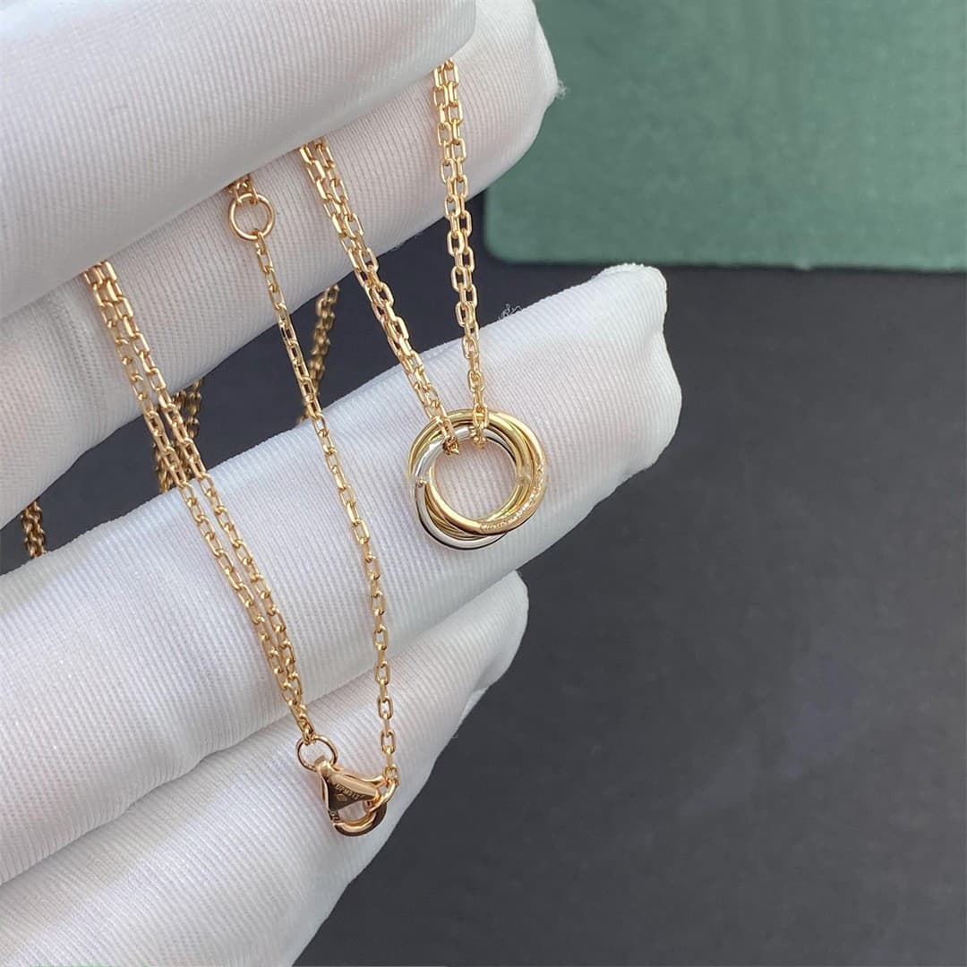 Колье Cartier, три вида золота 3