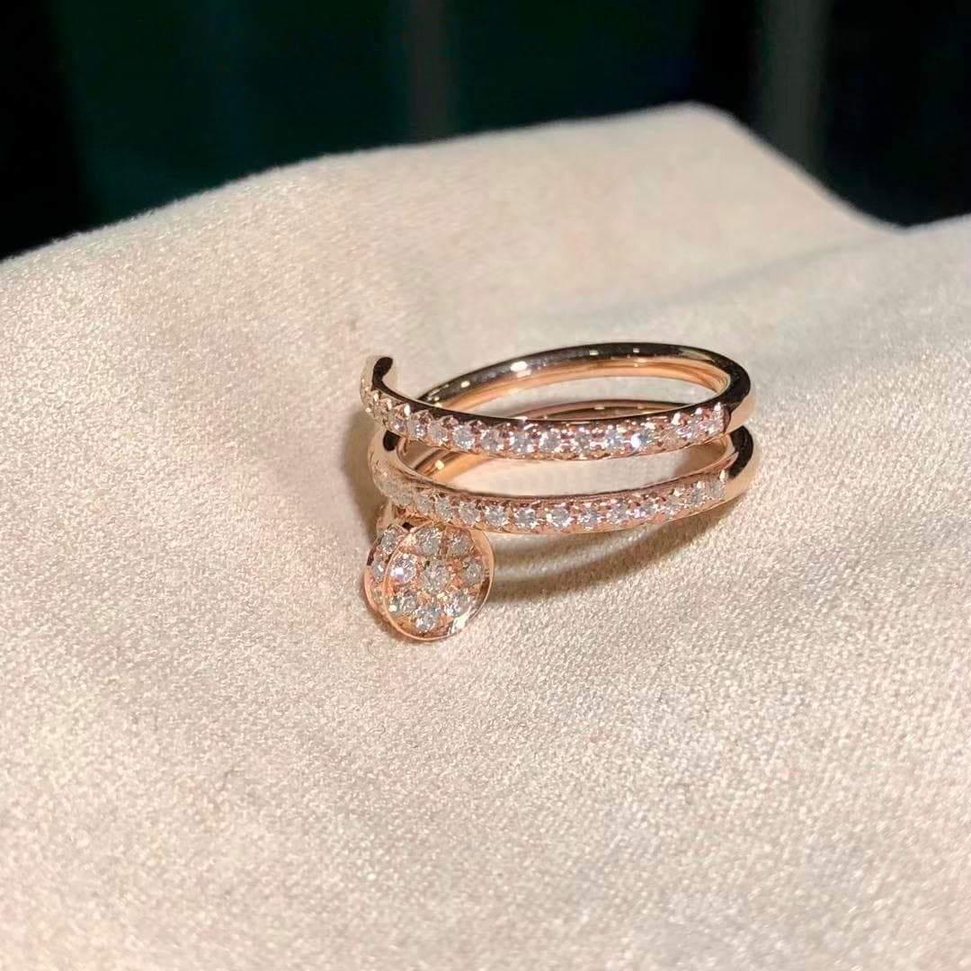 Кольцо Cartier Juste un Clou, бриллианты 0,59ct 5