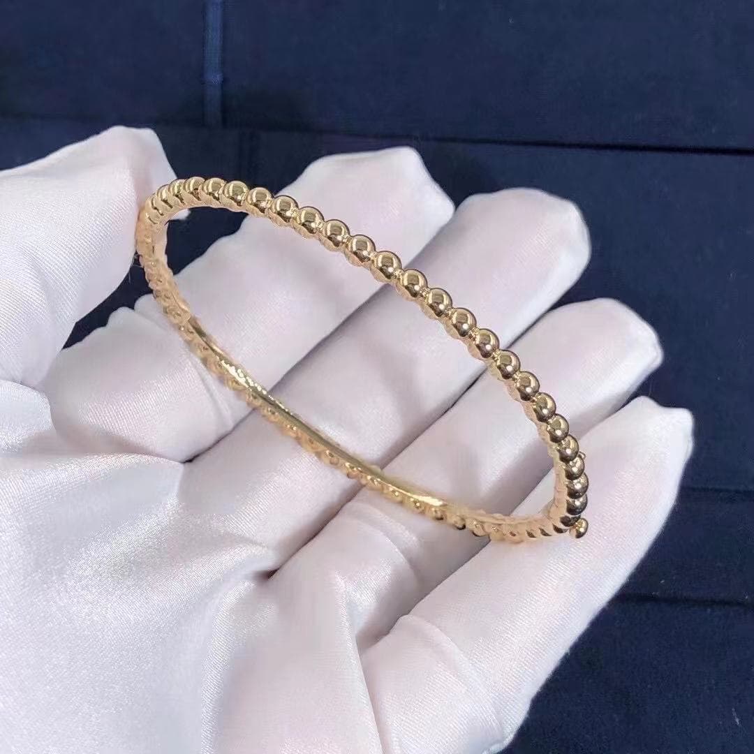 Браслет Van Cleef & Arpels Perlée Pearls of Gold желтое золото 1