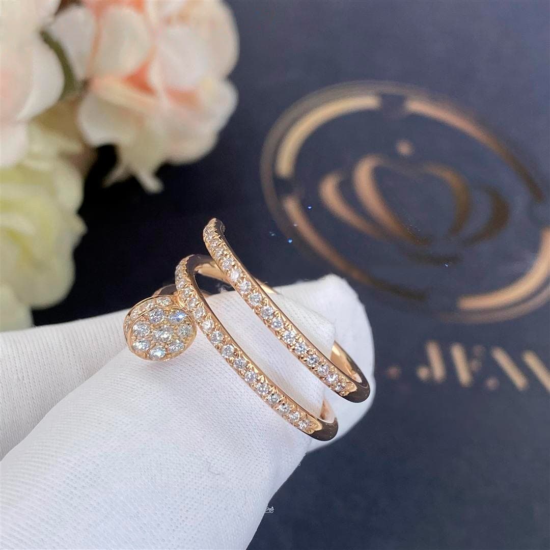 Кольцо Cartier Juste un Clou, бриллианты 0,59ct 3