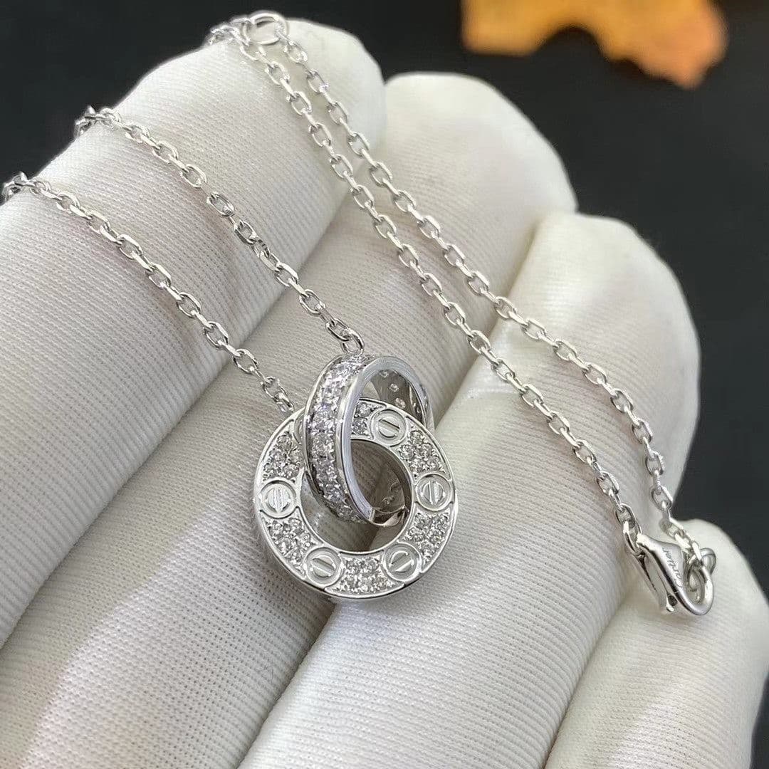Колье Cartier с бриллиантами 0,29ct 1
