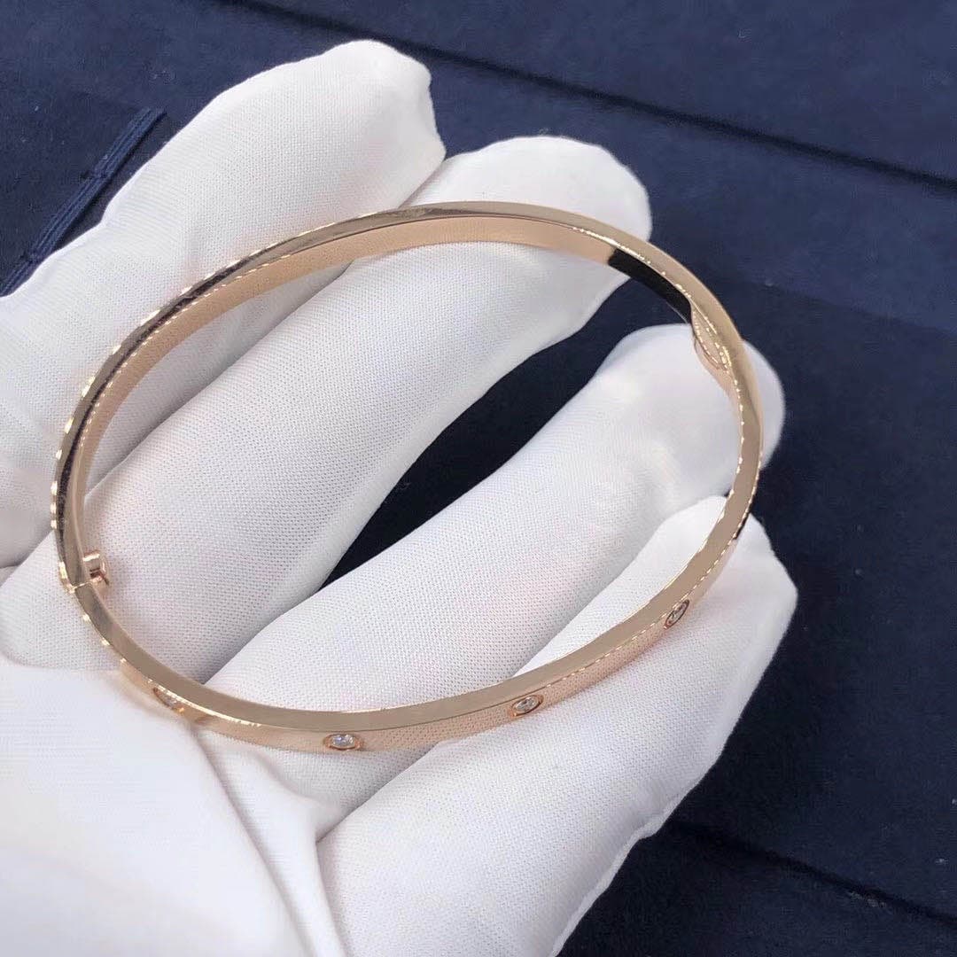 Браслет Cartier Love, 0,21ct 2