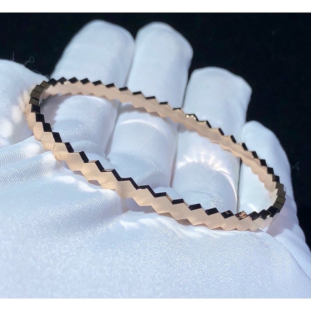 Браслет Сhaumet, золото, бриллианты 0,94 ct
