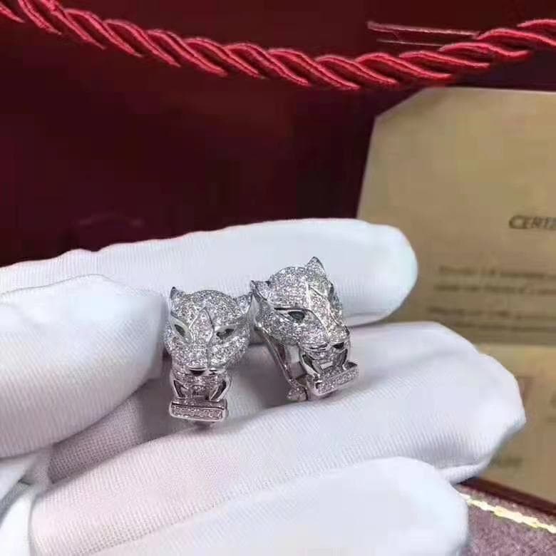 Серьги Cartier Panthere, 1.44ct 2
