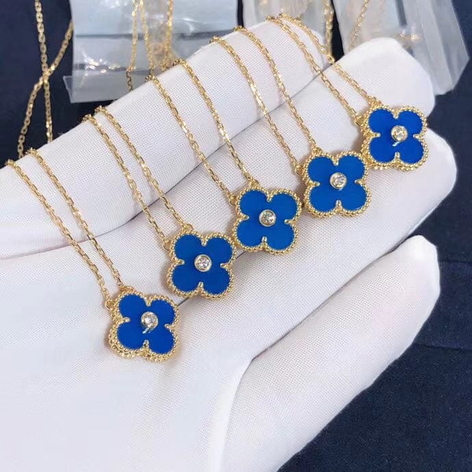 Подвеска Van Cleef & Arpels Vintage Alhambra желтое золото, бриллиант 3