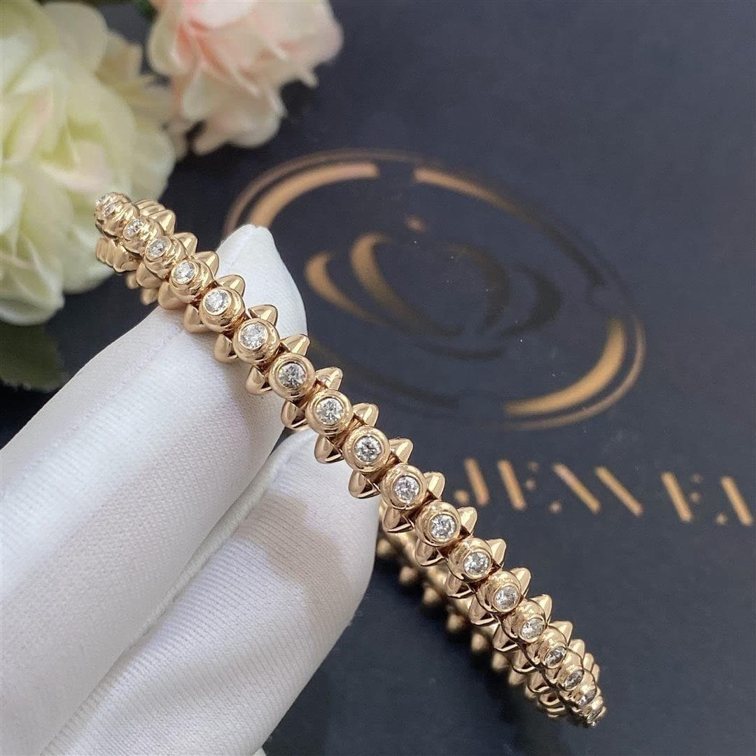 Браслет Cartier Clash De Cartier. Розовое золото, 1,51ct 3