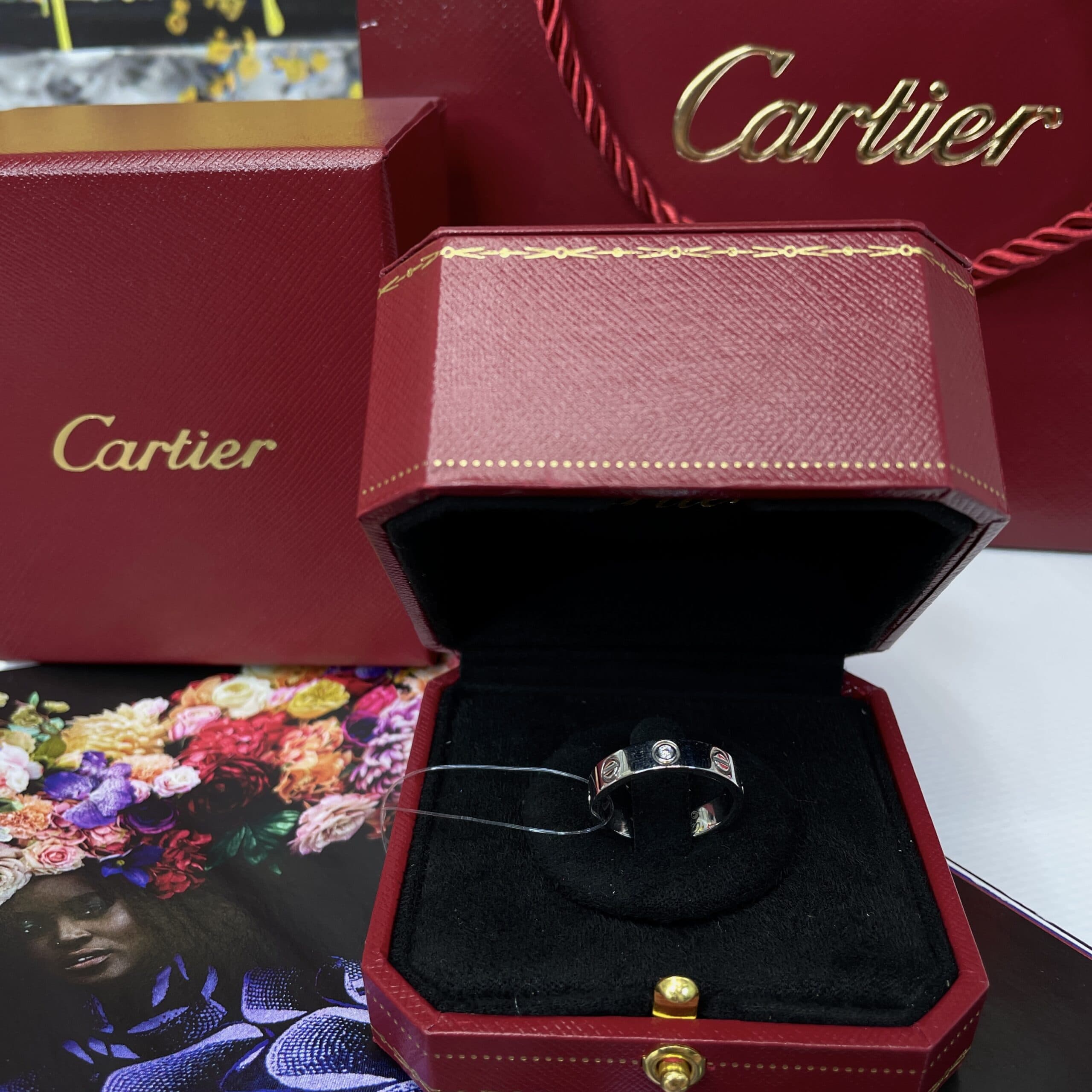Кольцо Cartier Love 1