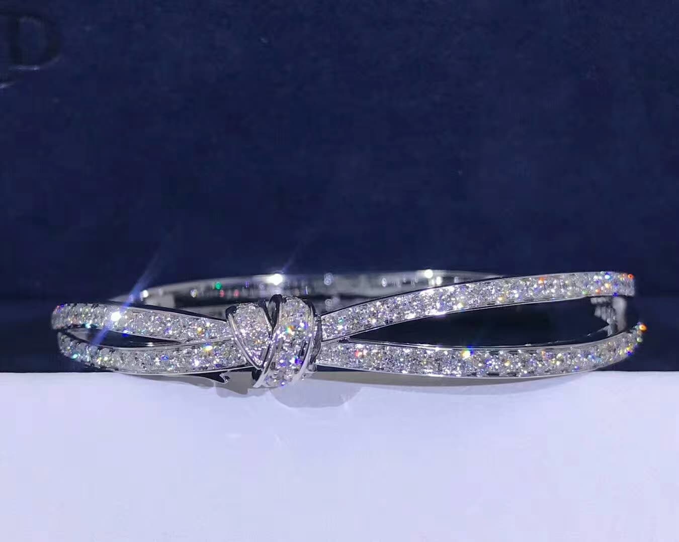 Браслет Chaumet Liens Séduction белое золото, бриллианты 6