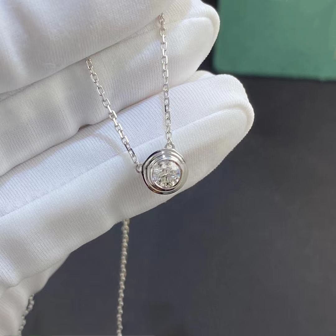 Золотое колье Cartier Diamants Légers, 0,18ct 4