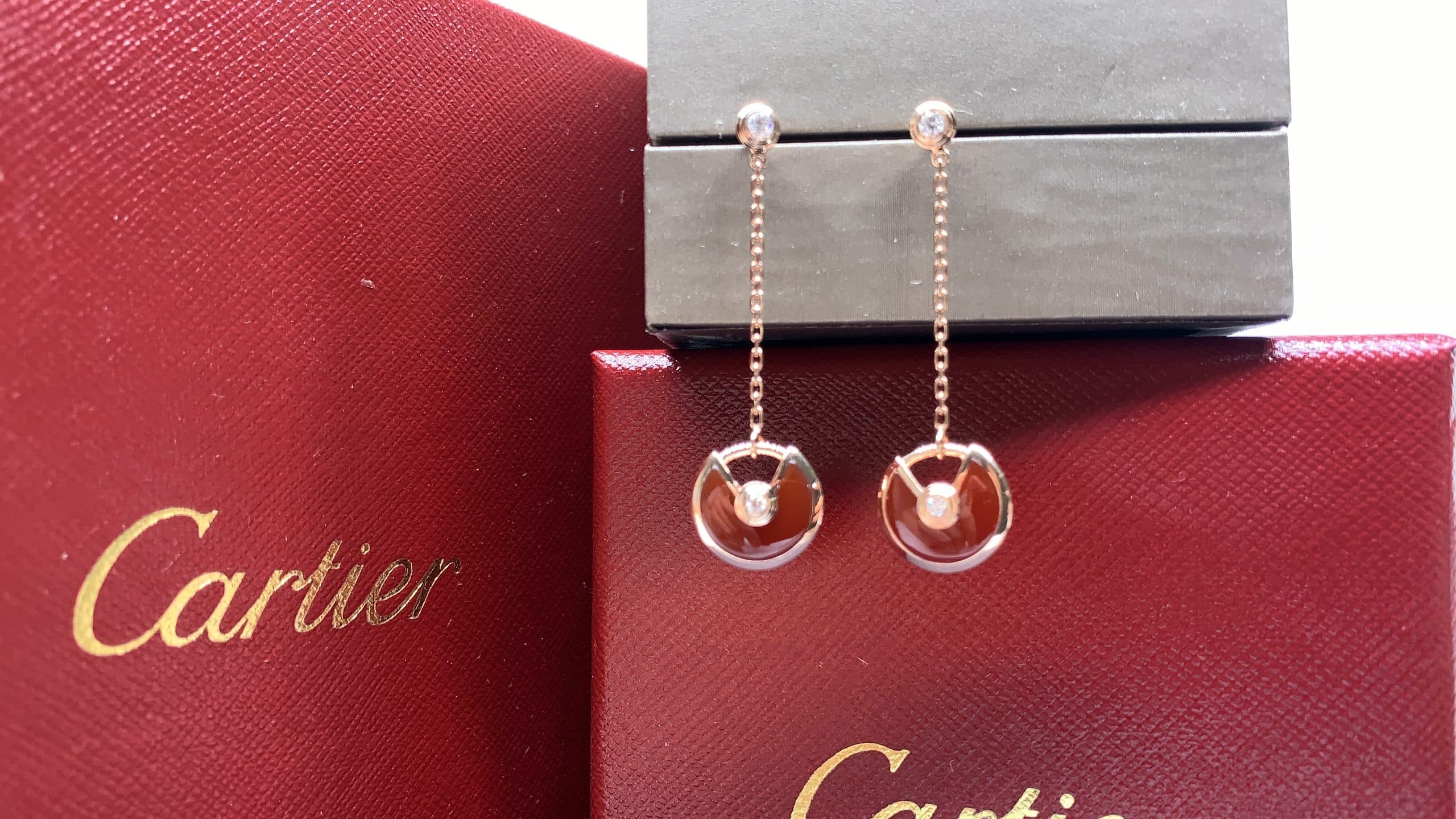 Серьги Amulette de Cartier, 0,23ct 2