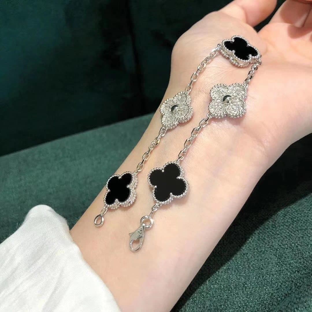 Браслет Van Cleef Vintage Alhambra, 5 мотивов