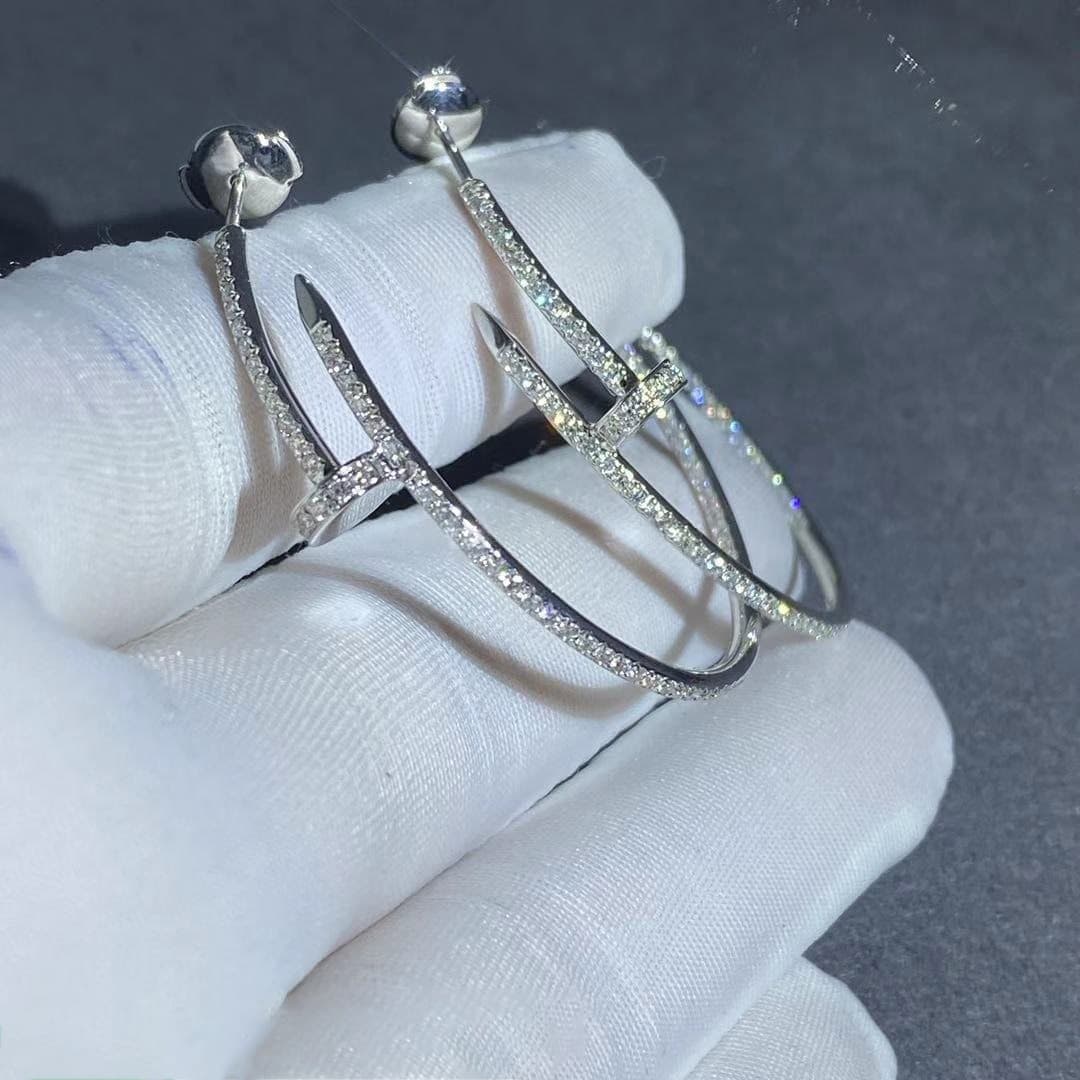 Серьги Cartier Juste Un Clou, 1,17ct 5