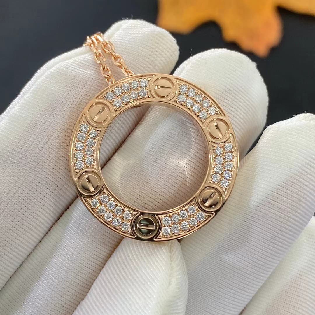 Колье Cartier с бриллиантами 0,3ct 2