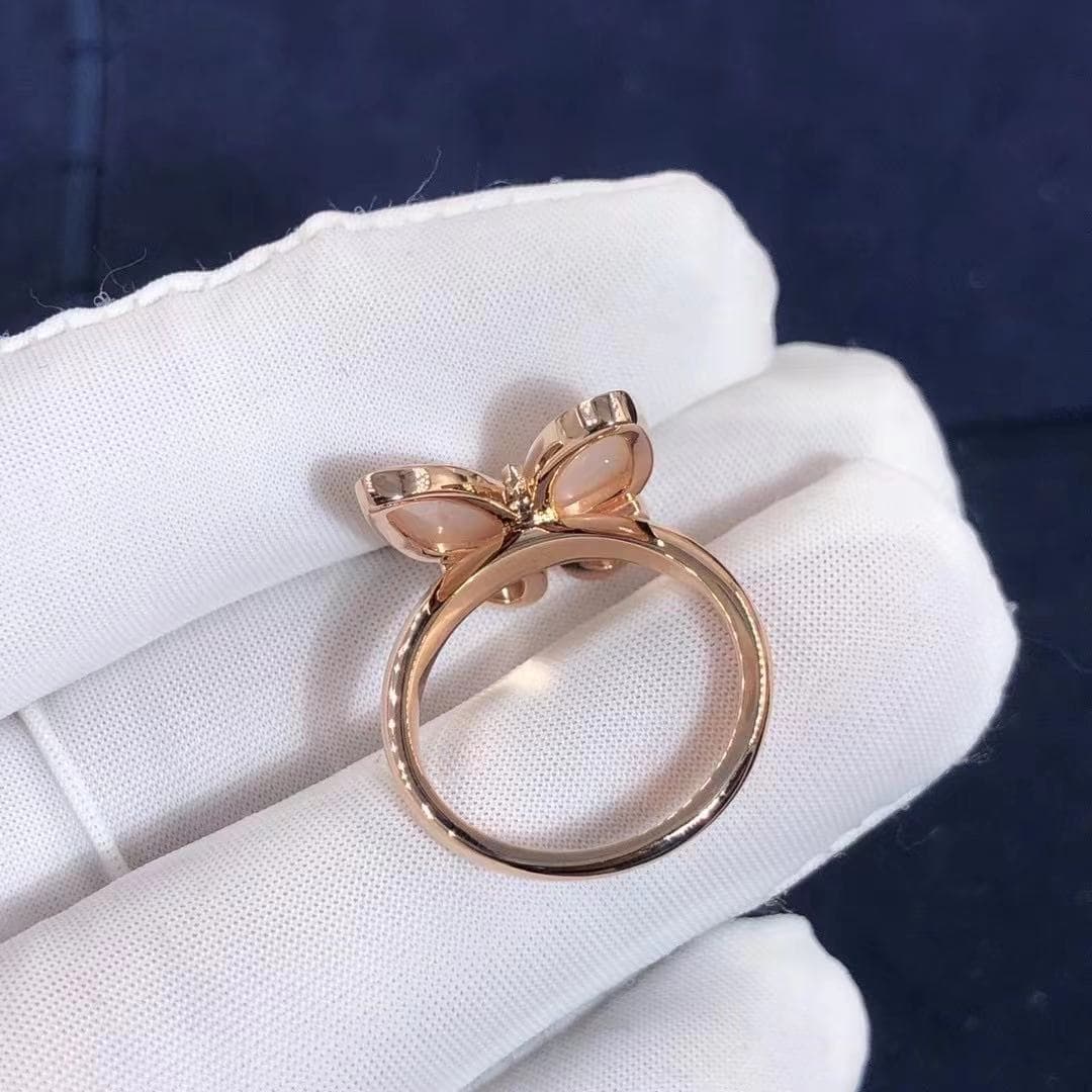 Кольцо Van Cleef & Arpels из золота с перламутром 3