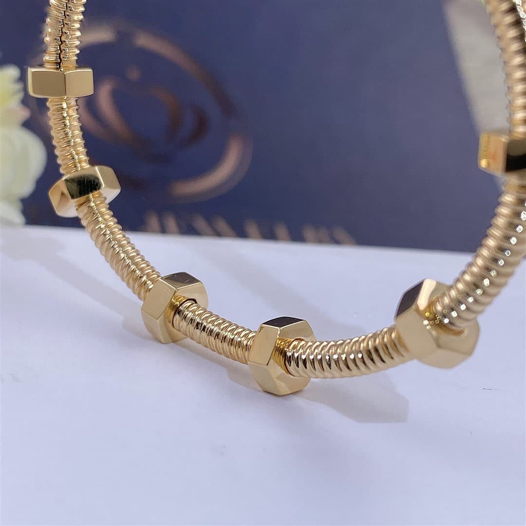 Браслет Cartier Ecrou de Cartier, желтое золото 2