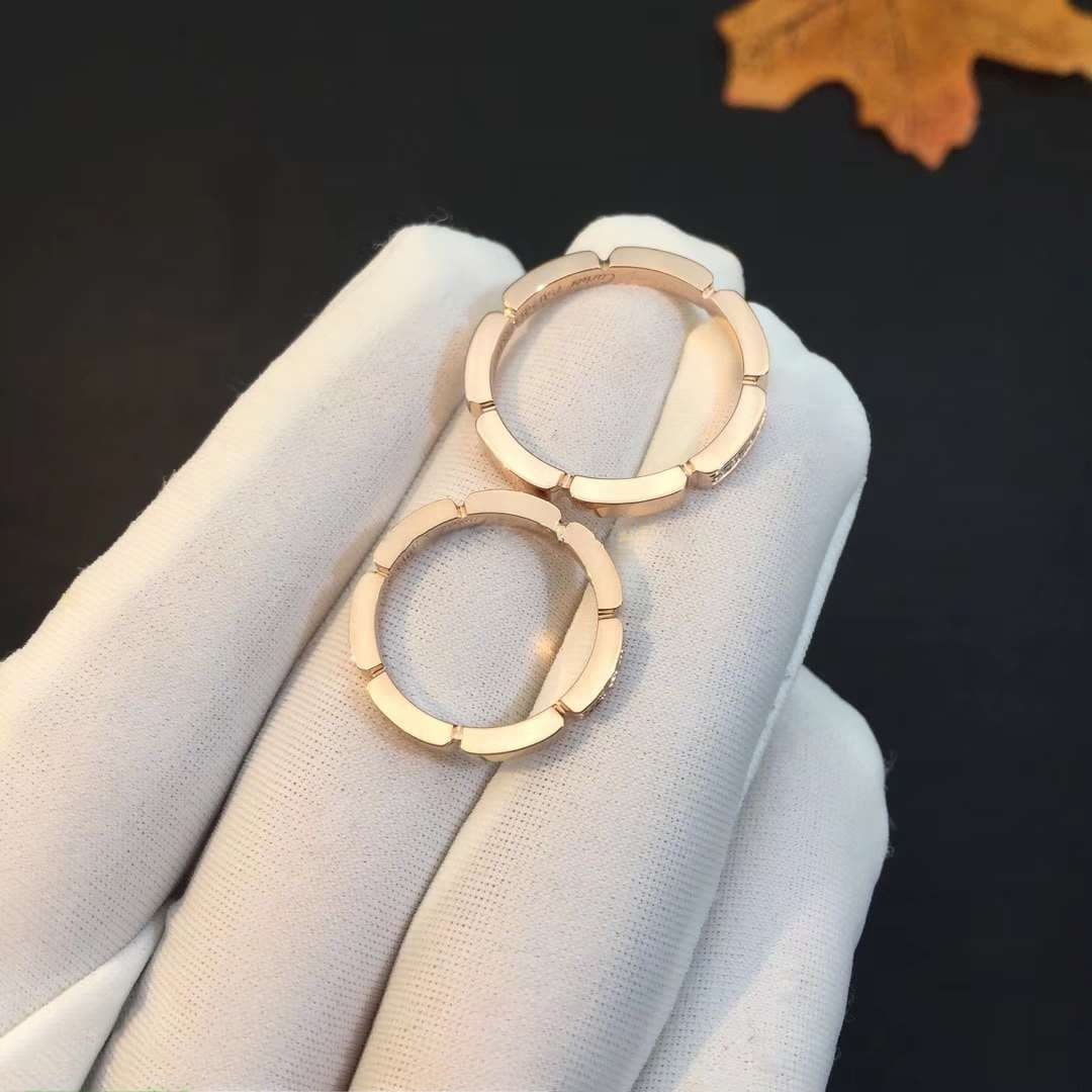 Кольцо Cartier, золото 0,06ct 4