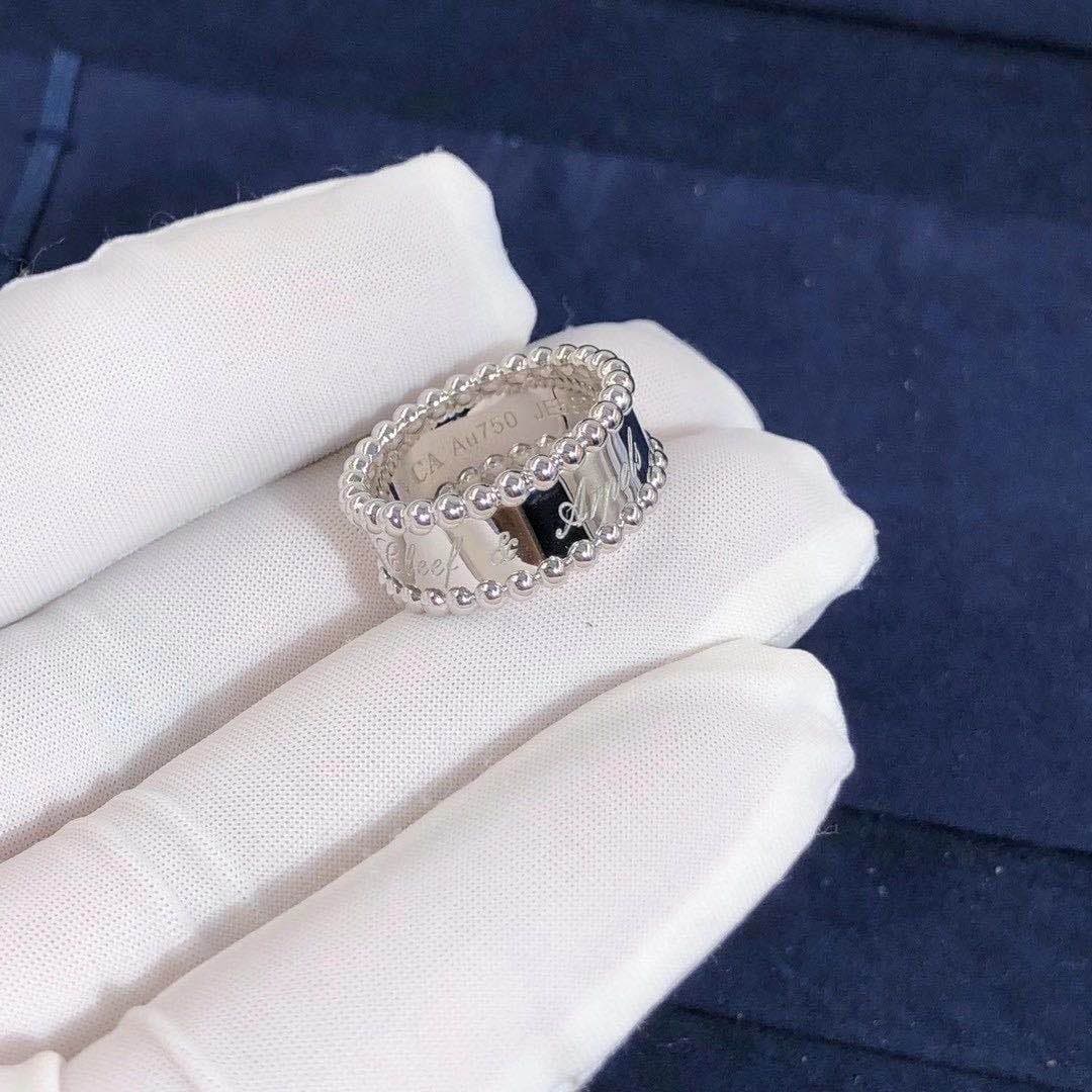 Кольцо Van Cleef & Arpels белое золото 1
