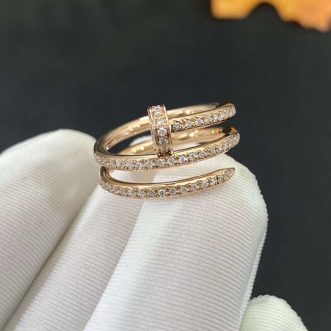 Кольцо Cartier Juste Un Clou из золота, 0,6ct 1