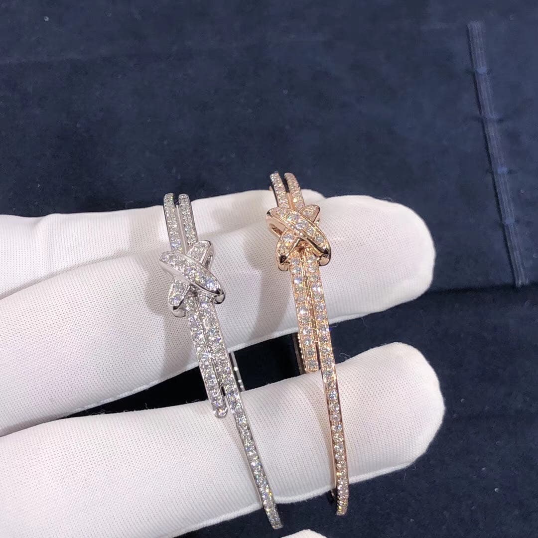 Браслет Chaumet Premiers Liens розовое золото, бриллианты 7