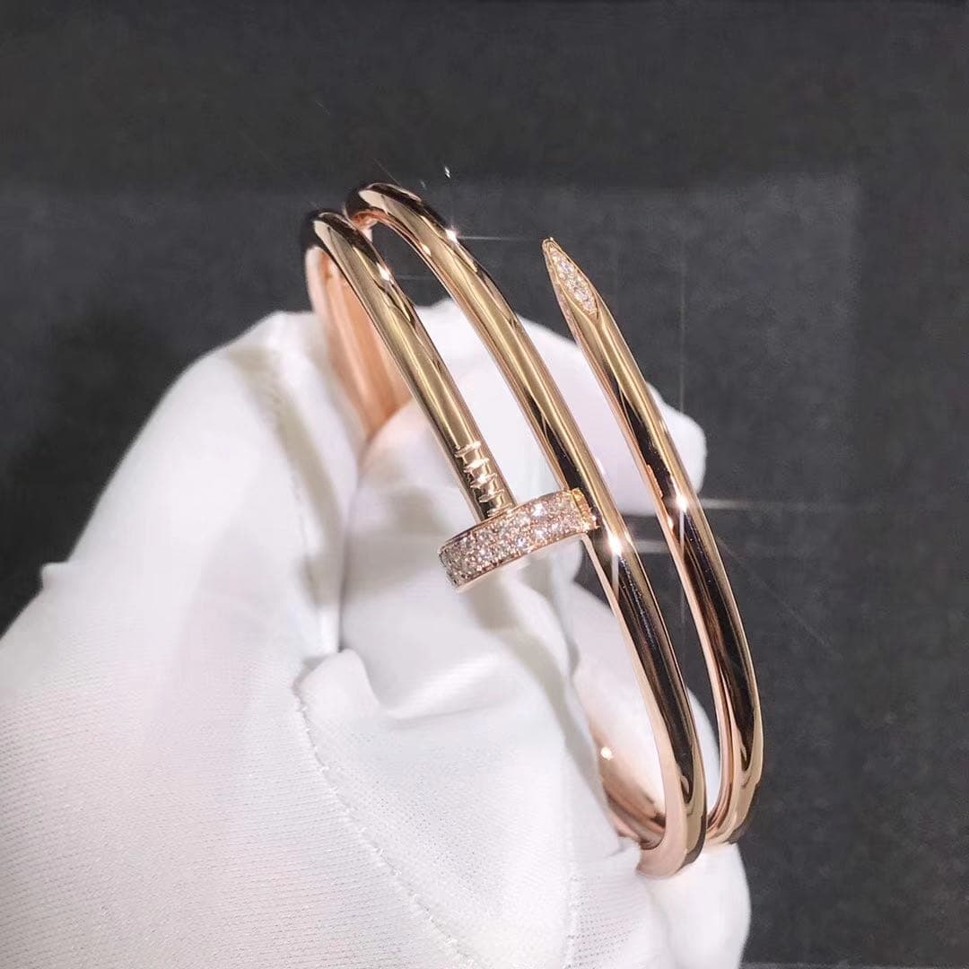 Браслет Cartier Juste un Clou, бриллианты 0,41ct 2
