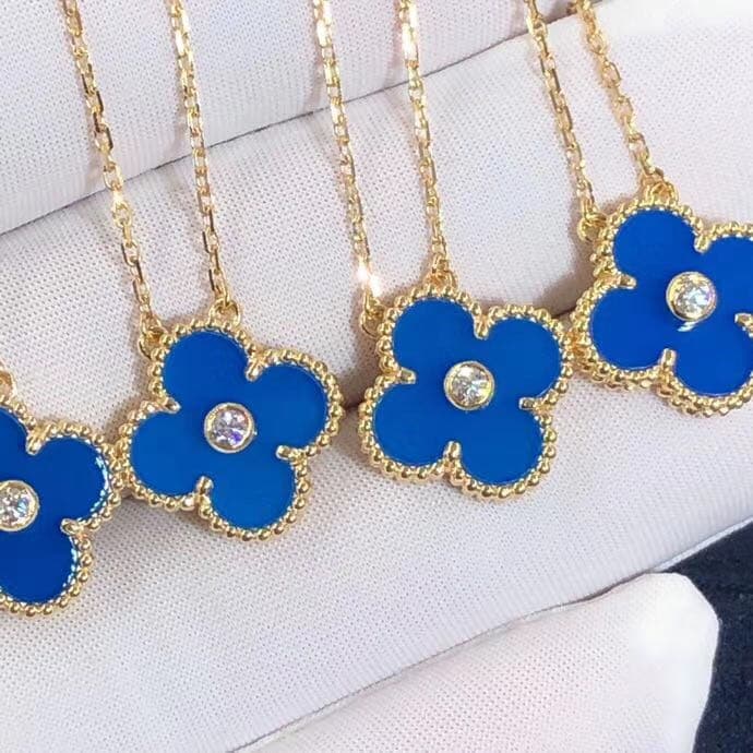 Подвеска Van Cleef & Arpels Vintage Alhambra желтое золото, бриллиант 7