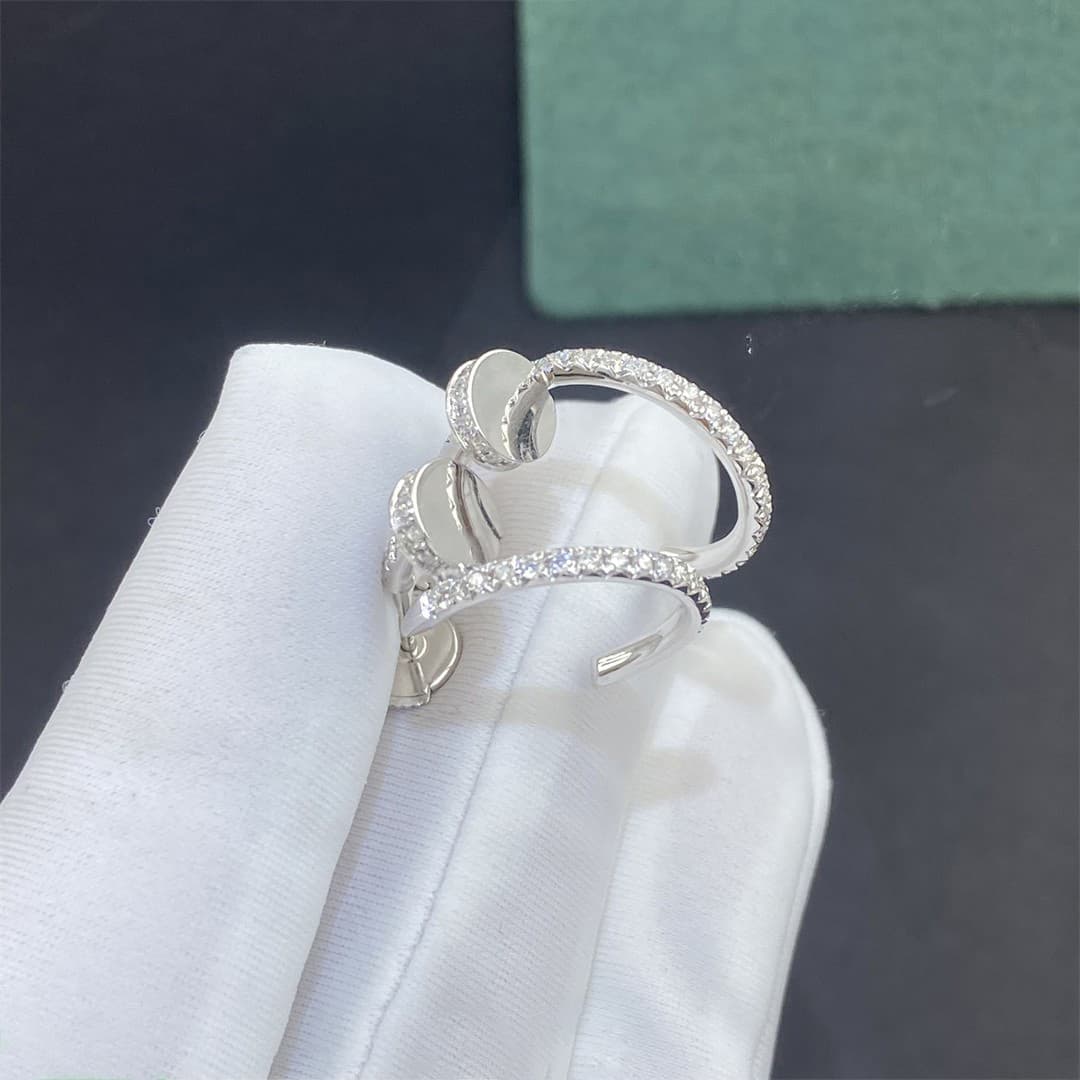 Серьги Cartier из золота с бриллиантами 0,61ct 5