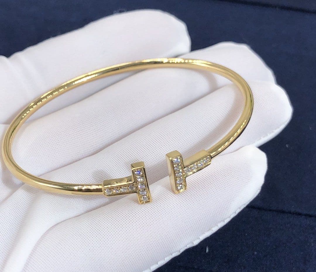 Браслет Hot Tiffany T Wire, 0,23 ct