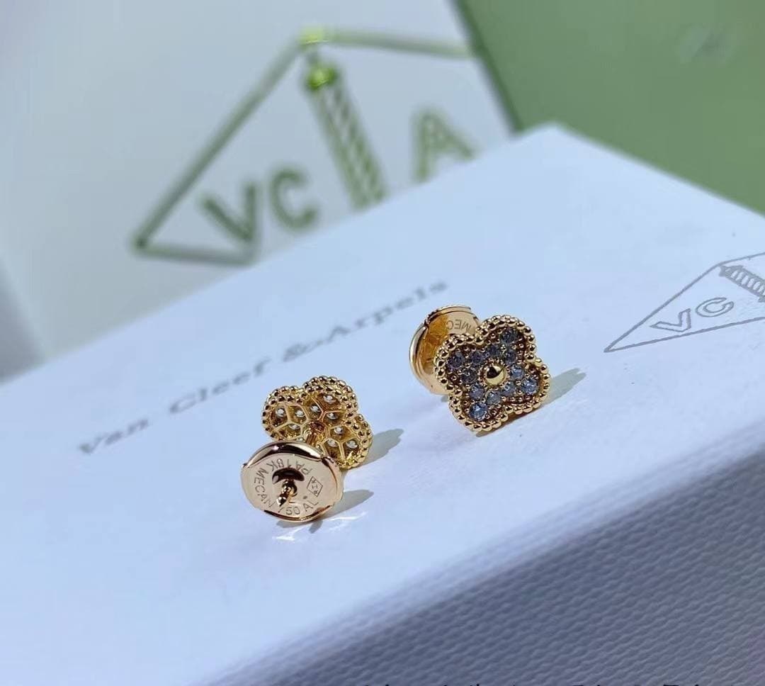 Серьги Van Cleef Alhambra