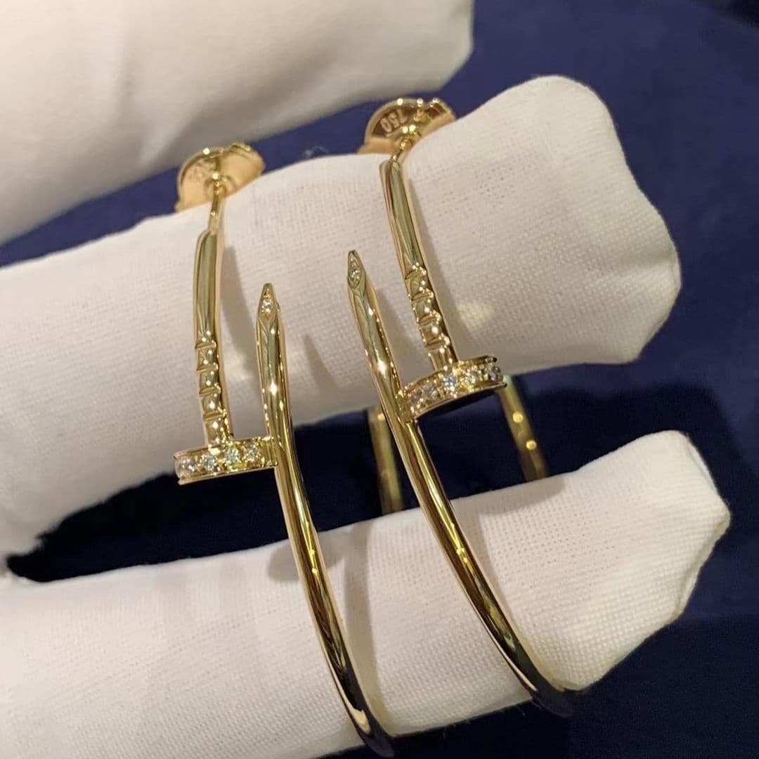 Серьги-конги Cartier Just un Clou 1