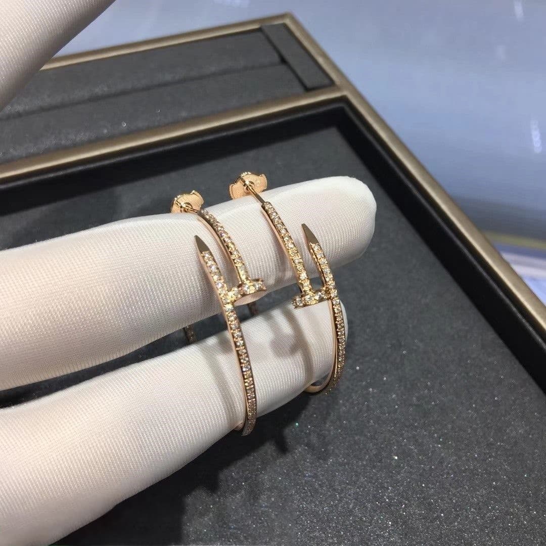 Серьги Cartier Juste Un Clou, 1,27ct 2