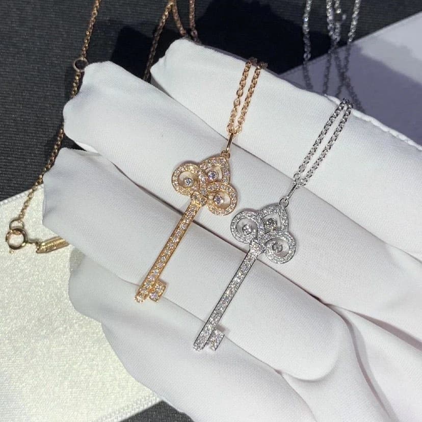 Подвеска-ключ Tiffany 0,9 ct