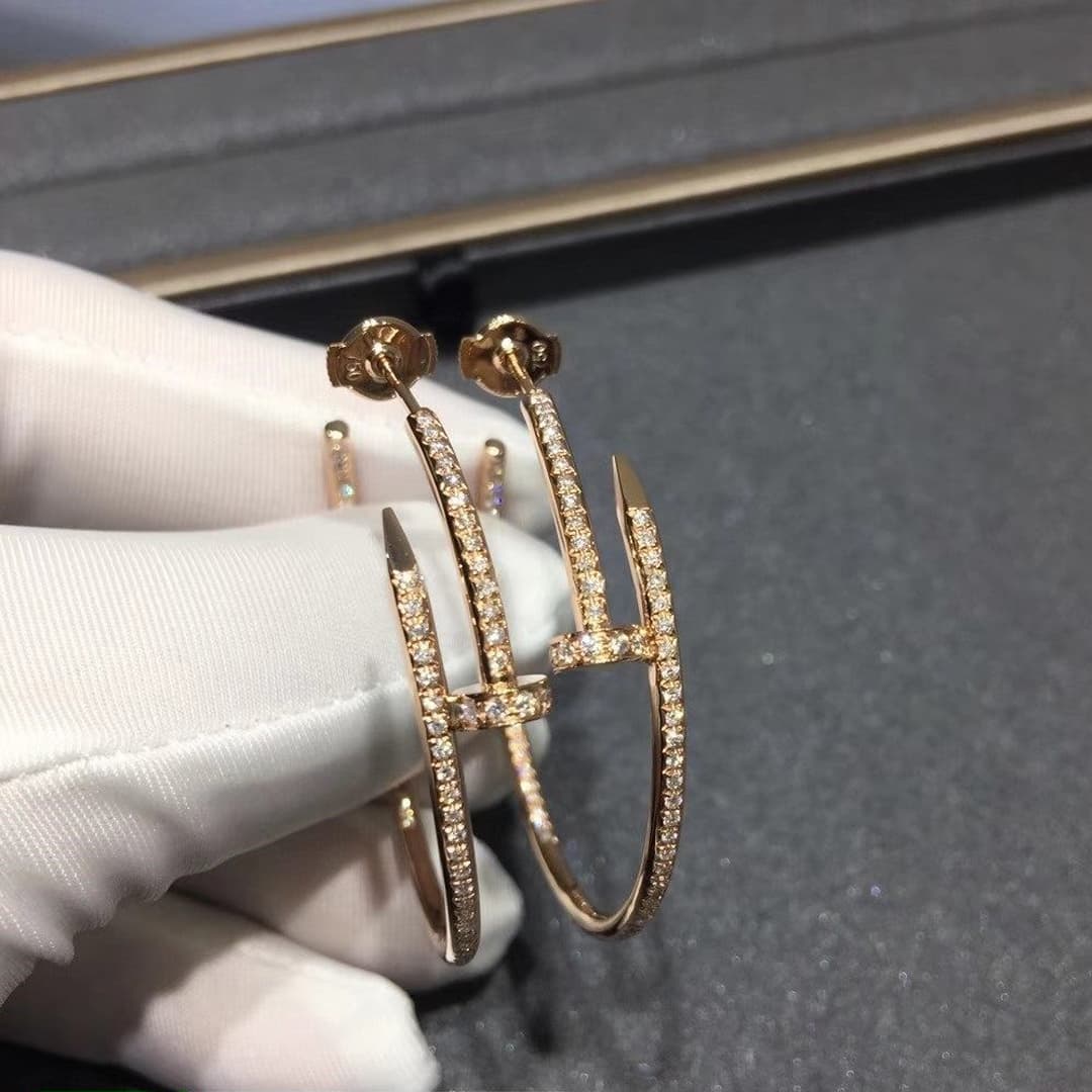 Серьги Cartier Juste Un Clou, 1,27ct 1