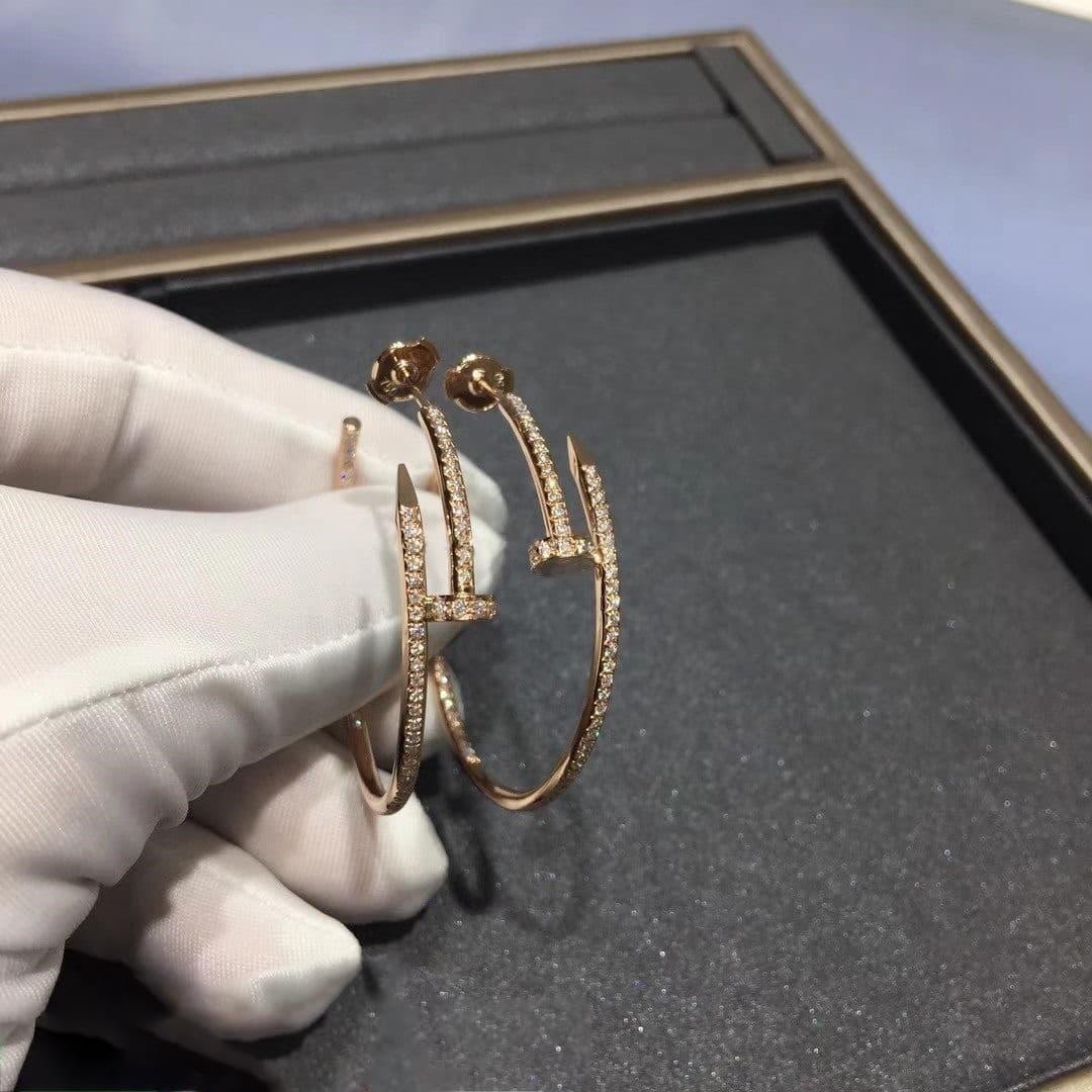 Серьги Cartier Juste Un Clou, 1,27ct 3