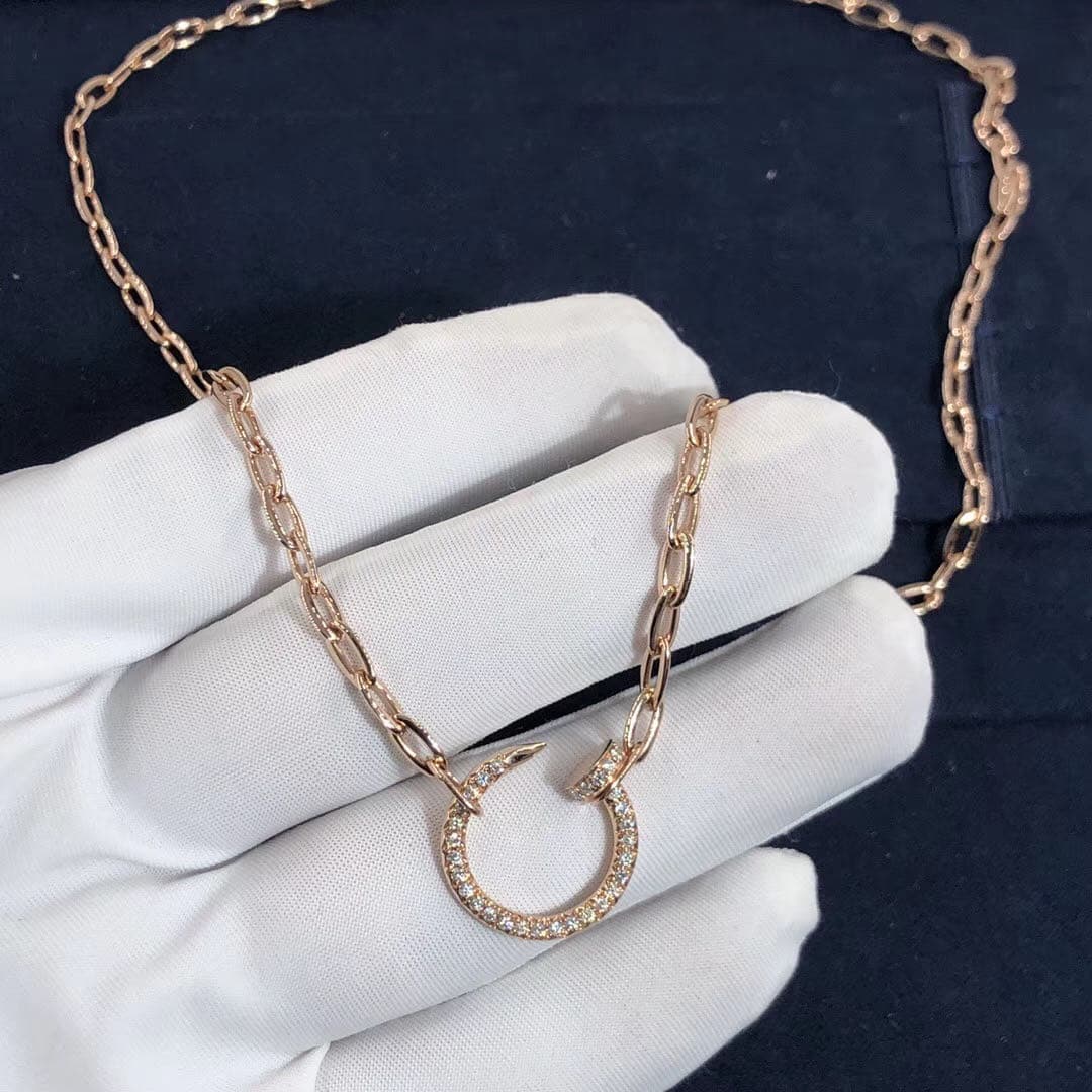 Подвеска Cartier Juste un Clou розовое золото, бриллианты 4