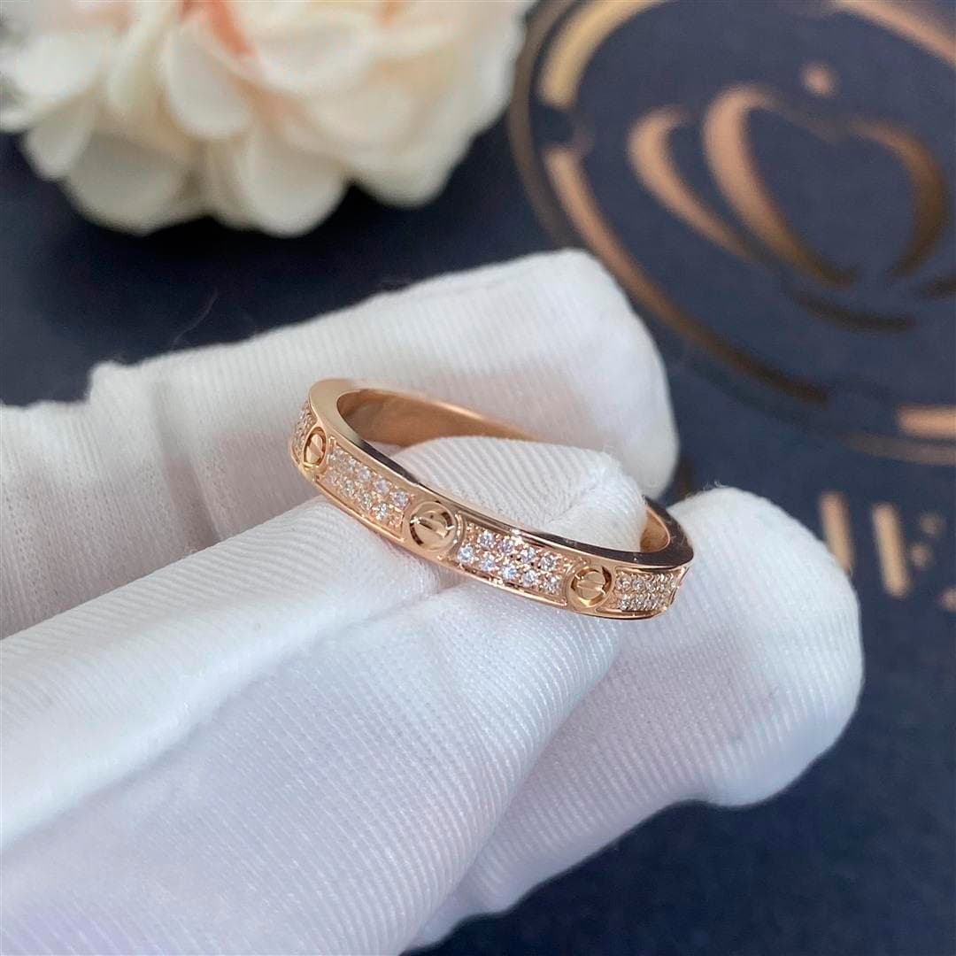 Кольцо Cartier Love, small модель, 0,1ct 3