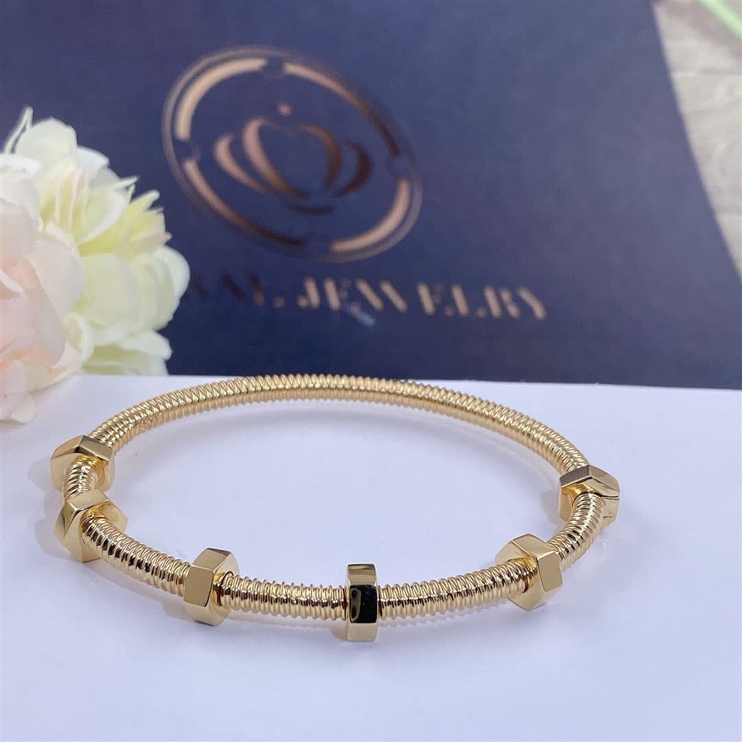 Браслет Cartier Ecrou de Cartier, желтое золото 1