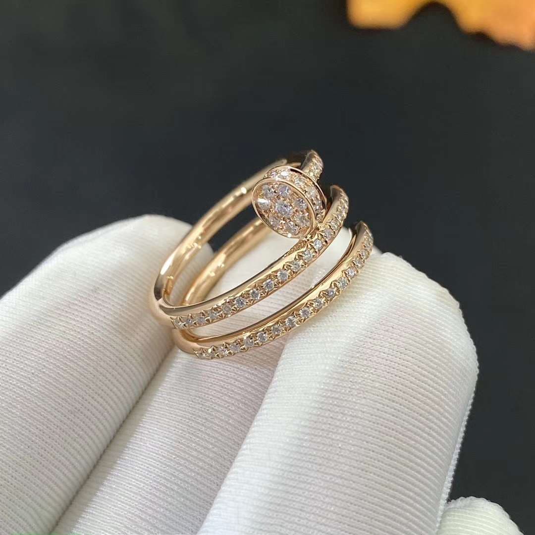 Кольцо Cartier Juste Un Clou из золота, 0,6ct 4