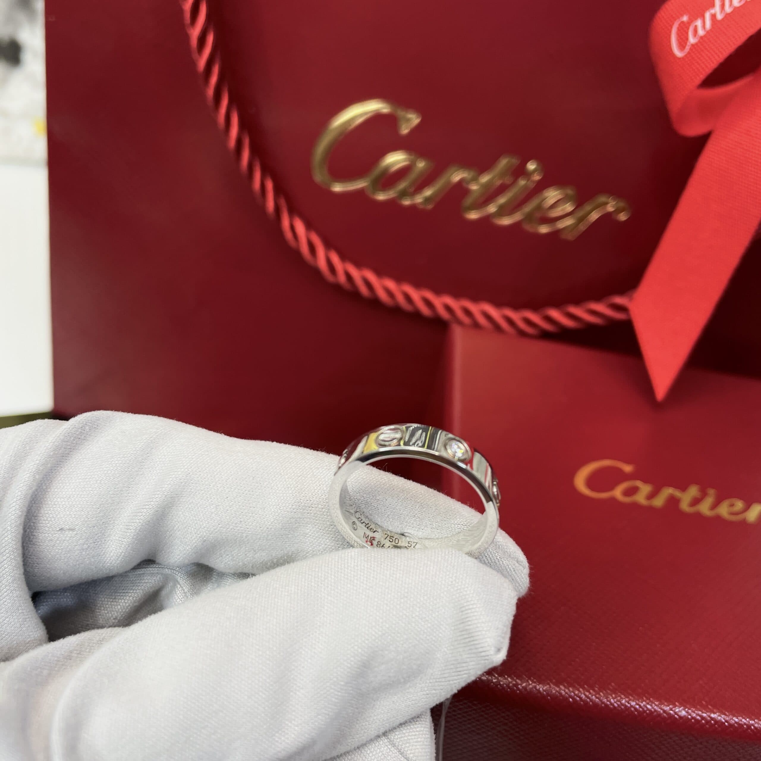 Кольцо Cartier Love 3