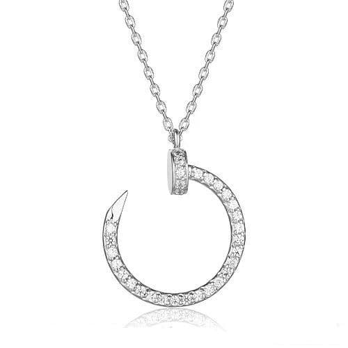 Колье Cartier Juste un Clou, белое золото 585 пробы 1