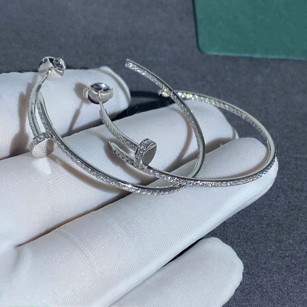 Серьги Cartier Juste Un Clou, 1,17ct 7