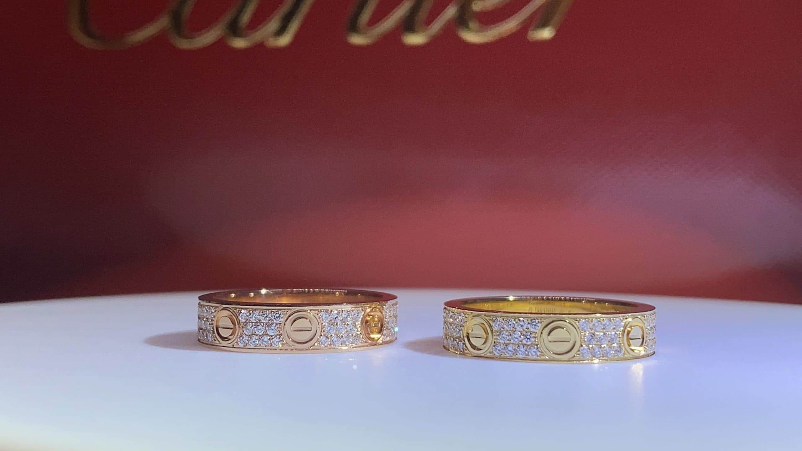 Обручальное кольцо Cartier Love Ring, 0,31ct 1